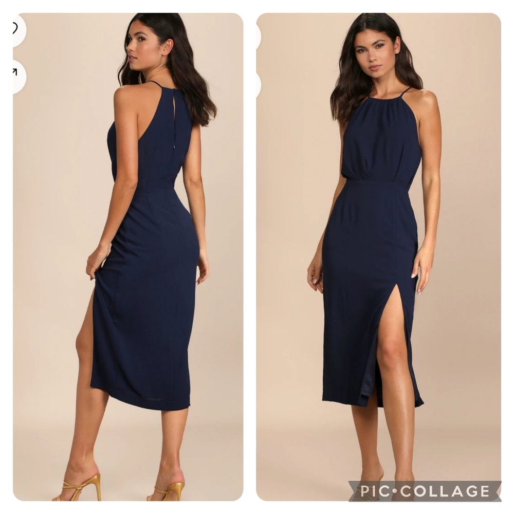 NWT Lulus blue dress